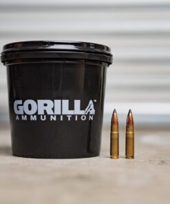 Gorilla Ammunition .300 Blackout 110gr Nosler Varmageddon – 160 Round Bucket