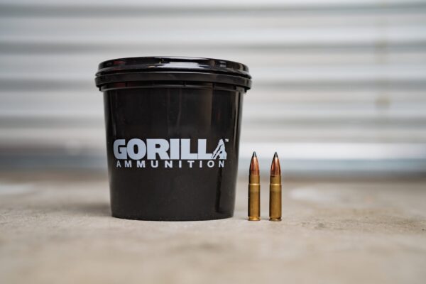 Gorilla Ammunition .300 Blackout 110gr Nosler Varmageddon – 160 Round Bucket