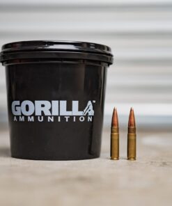 Gorilla Ammunition .300 Blackout 125gr Sierra MatchKing – 160 Round Bucket