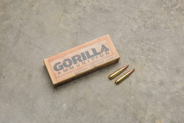 Gorilla Ammunition .300 Blackout 125gr Sierra MatchKing – 20 Round Box