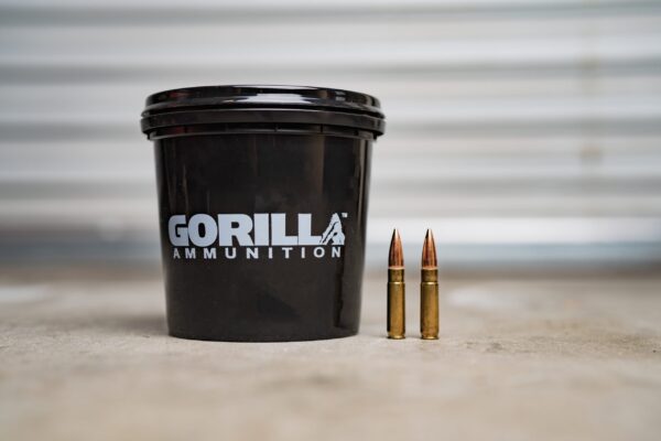 Gorilla Ammunition .300 Blackout 147gr FMJ – 160 Round Bucket