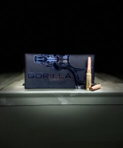 Gorilla, 8.6 Blackout, 285gr Fracturing Subsonic Hunting Ammunition – 20 Round Box