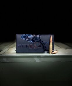 Gorilla, 8.6 Blackout, 300gr Sierra MatchKing Subsonic Ammunition – 20 Round Box