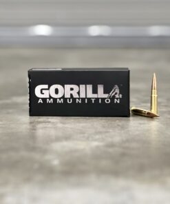 Gorilla Ammunition .300 Blackout Subsonic 215gr Berger Hybrid Target – 20 Round box