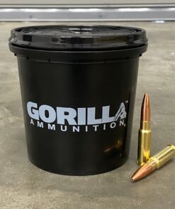 Gorilla, 8.6 Blackout, 210gr Barnes TSX – 80 Round Bucket